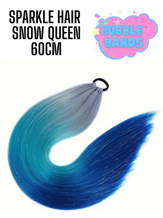 Sparkle hair Snow Queen