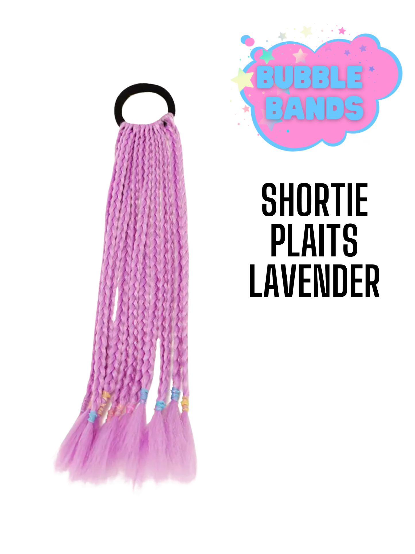 Shortie plaits Lavender