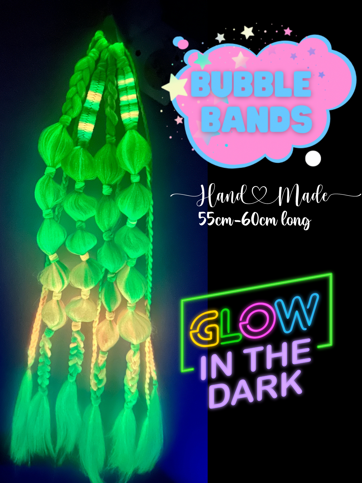 Glow in the dark Ombre