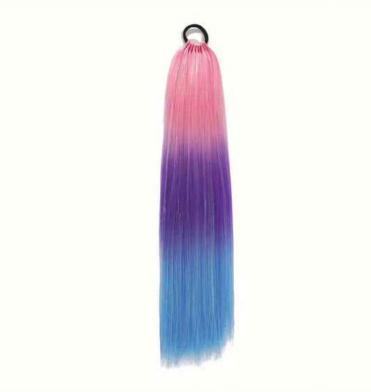 Sparkle hair - bubblegum